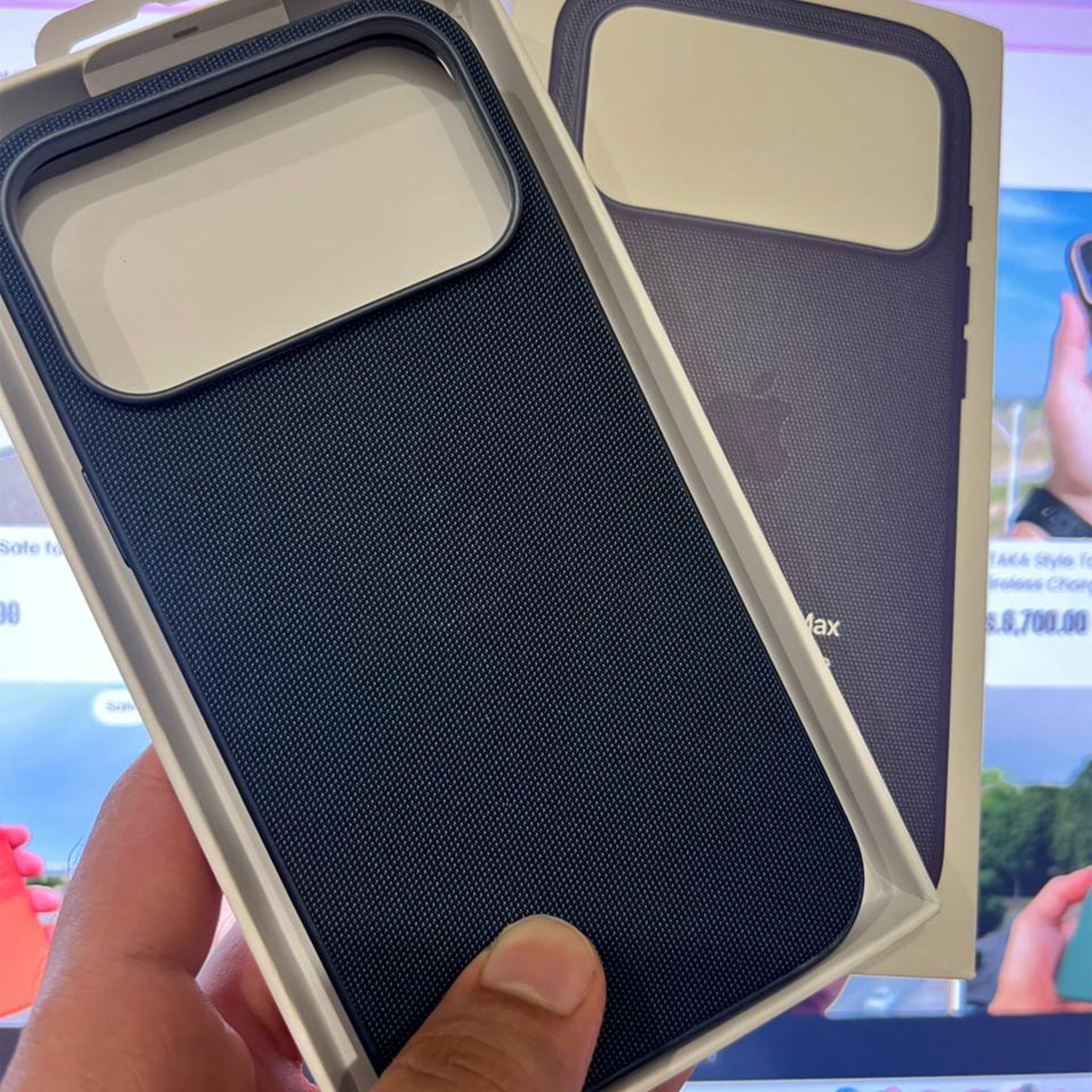 Apple TechWoven Case with Camera Control