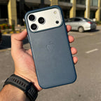 Apple Leather Case with MagSafe for iPhone