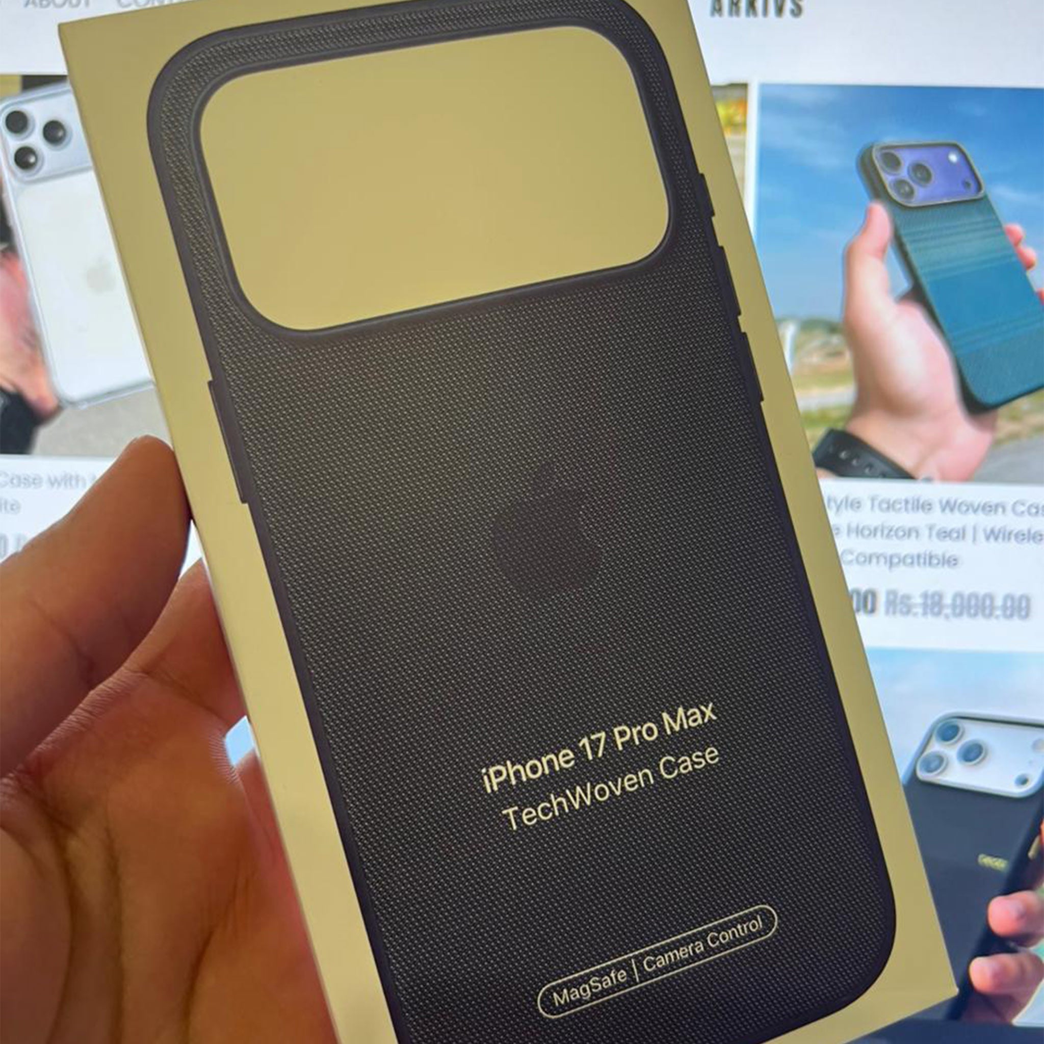 Apple TechWoven Case with Camera Control