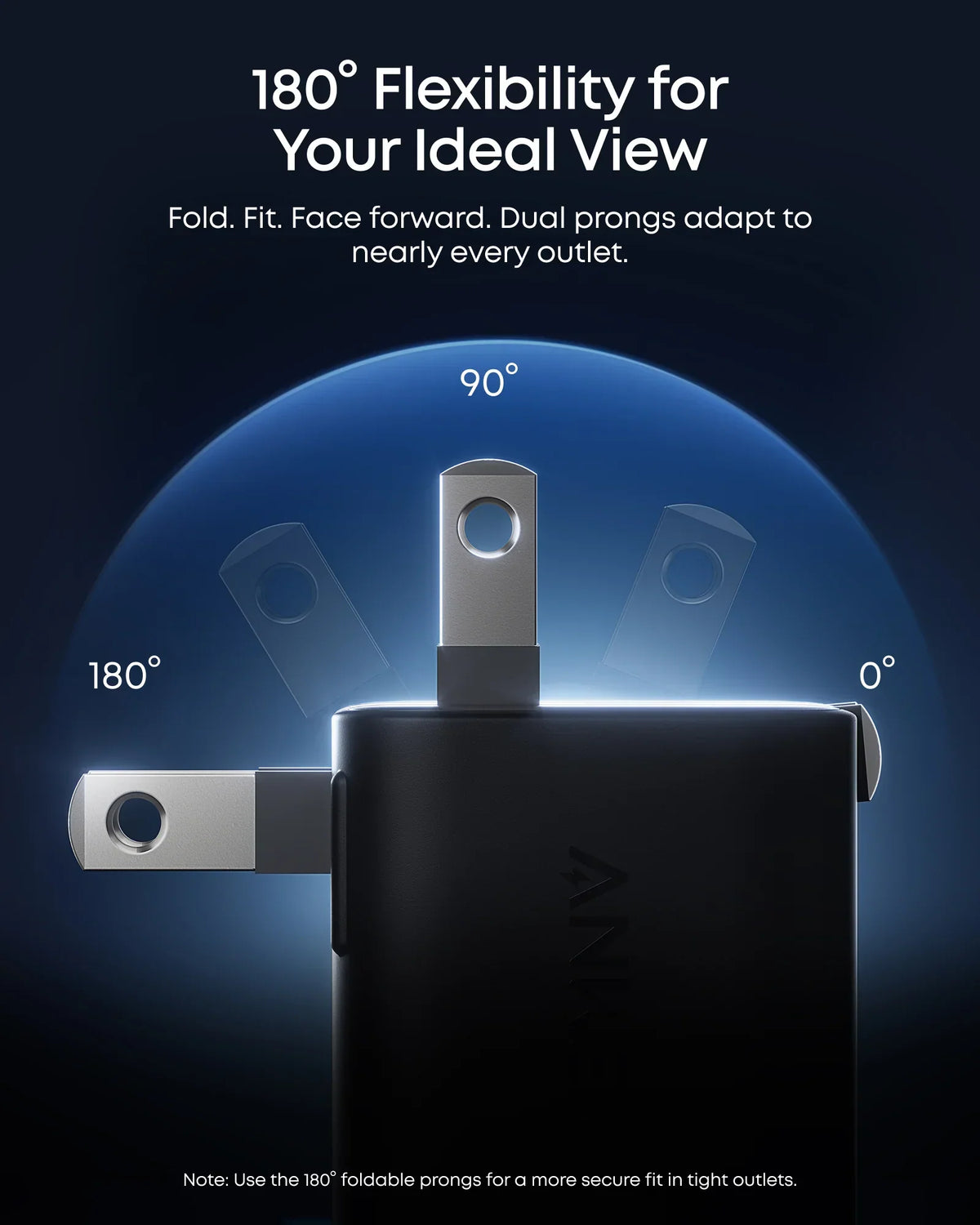 Anker Nano Charger 45W Smart Display – product image