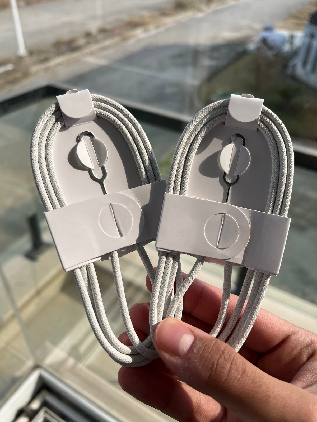 Braided USB-C to USB-C cable 1m – product image