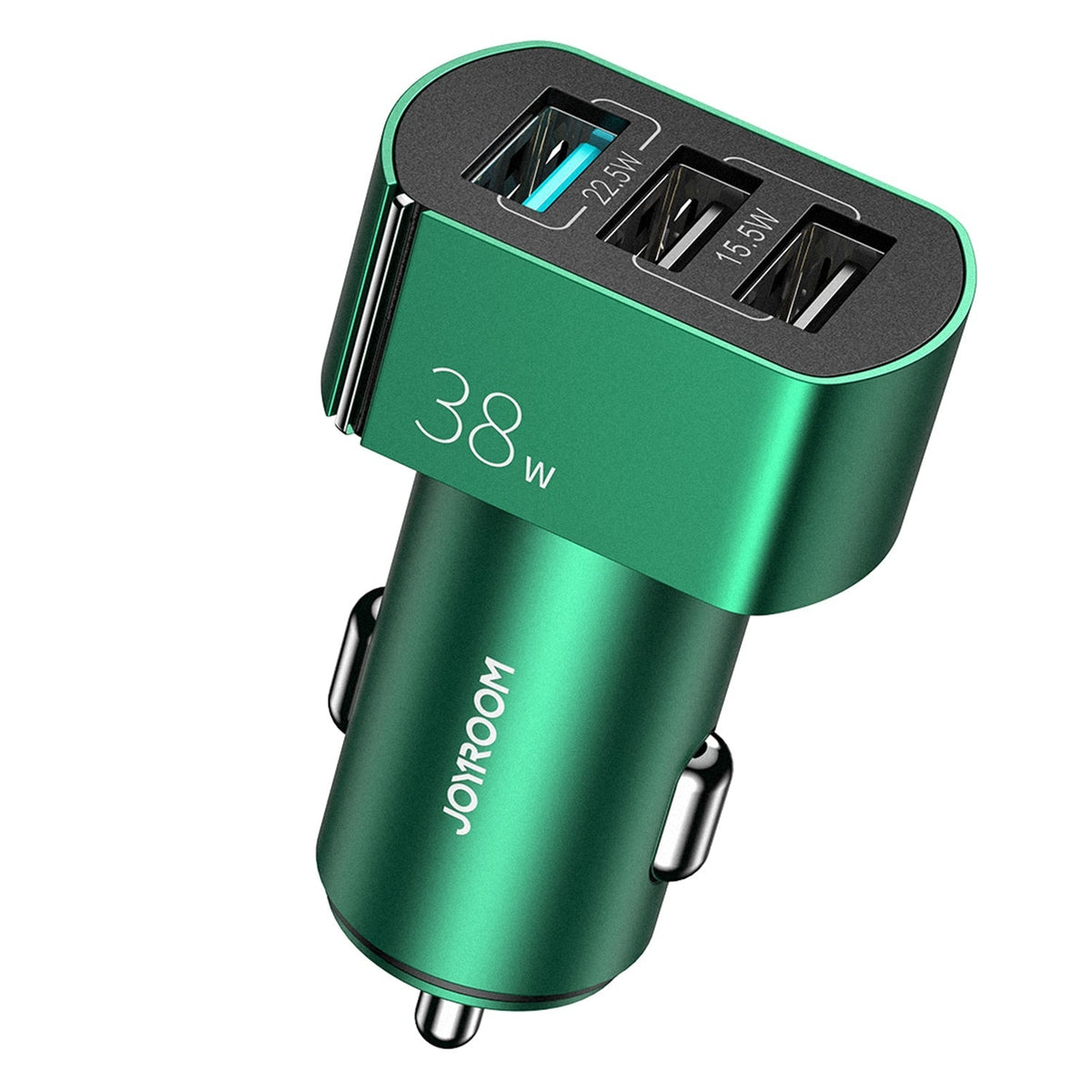 Joyroom C-A19 38W 3-port fast car charger – product image