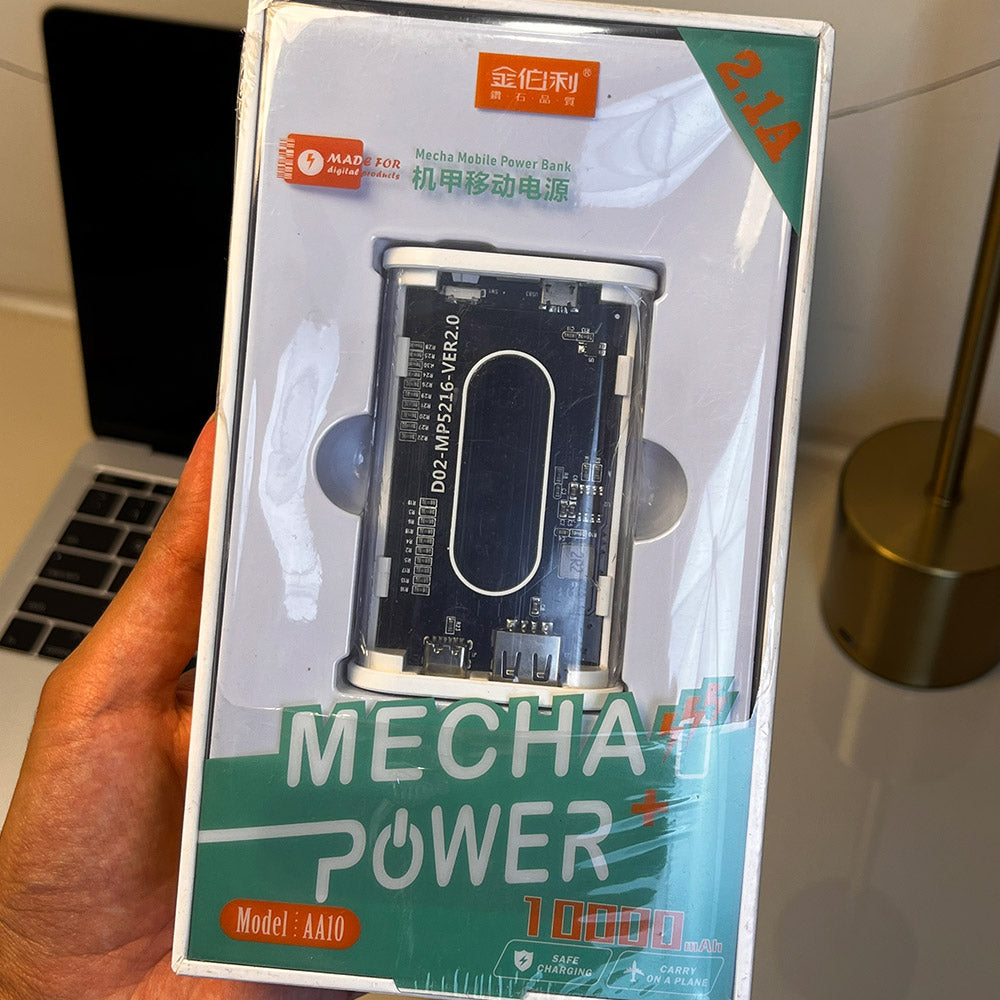 Mecha Power 10000mAh power bank – product image