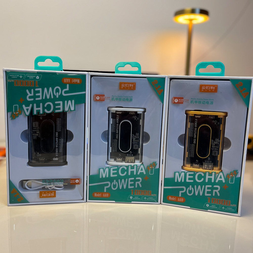 Mecha Power 10000mAh power bank – product image