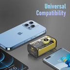 Orashare OT10CL 10000mAh transparent mini power bank – product image