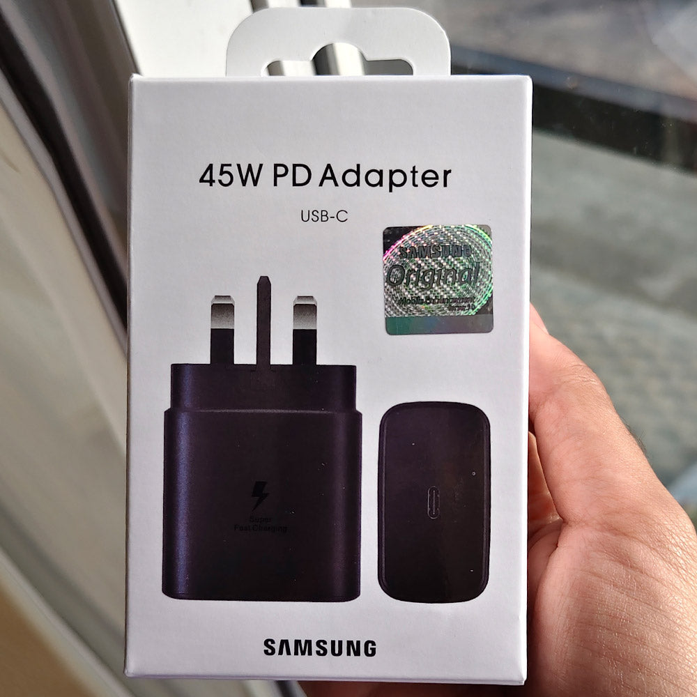 Samsung 45W power adapter with cable – product image
