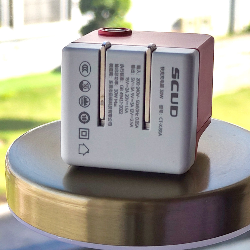SCUD CT-A30A 30W fast charging USB-C wall adapter – product image
