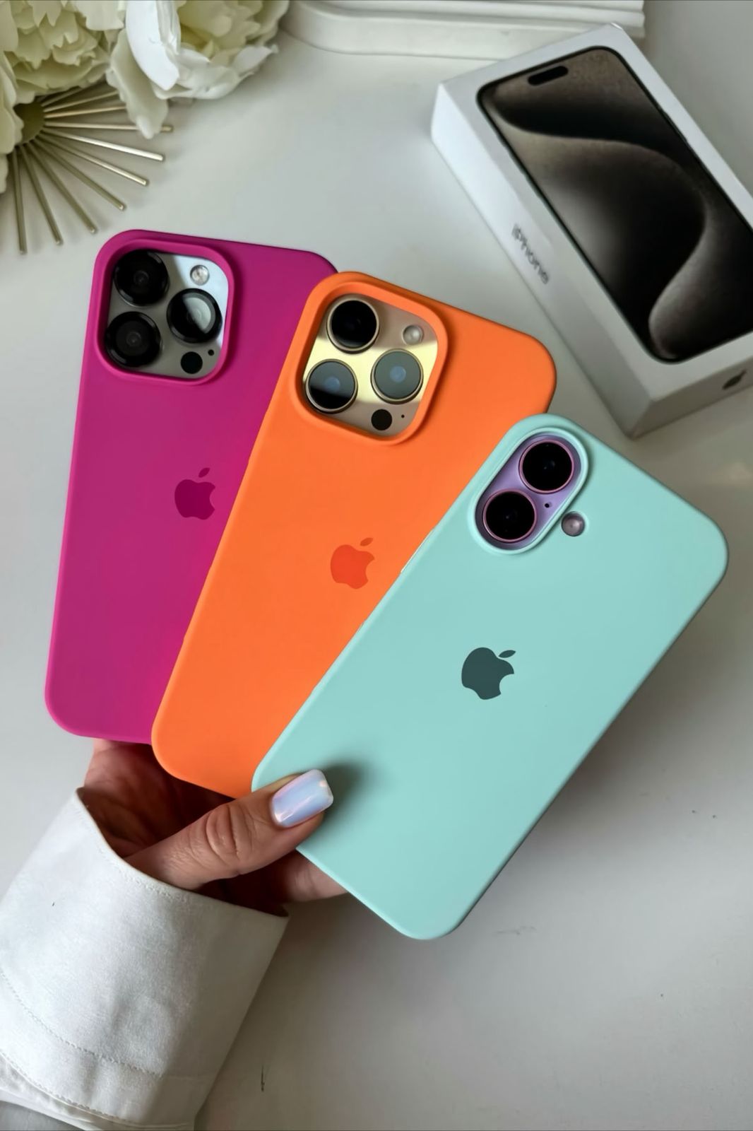Premium Silicone Soft Case with Microfiber Lining