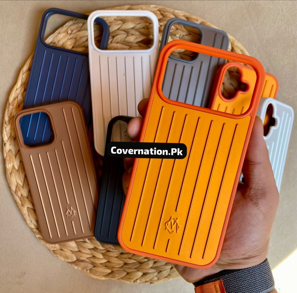 Rimowa Luxury iPhone Case | Premium Shockproof Phone Case | Soft Matte Finish