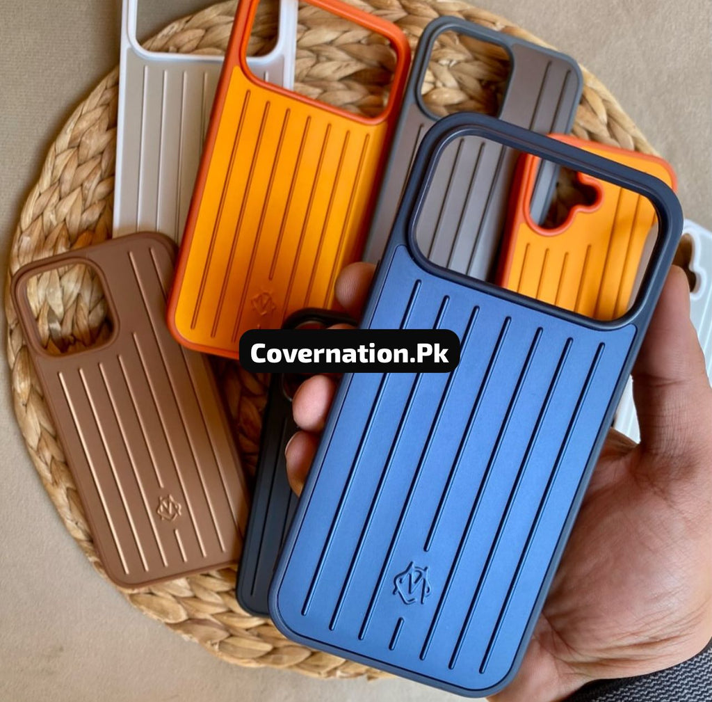 Rimowa Luxury iPhone Case | Premium Shockproof Phone Case | Soft Matte Finish