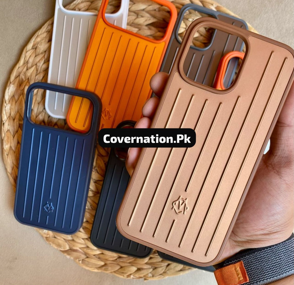 Rimowa Luxury iPhone Case | Premium Shockproof Phone Case | Soft Matte Finish