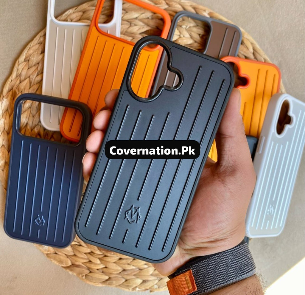 Rimowa Luxury iPhone Case | Premium Shockproof Phone Case | Soft Matte Finish