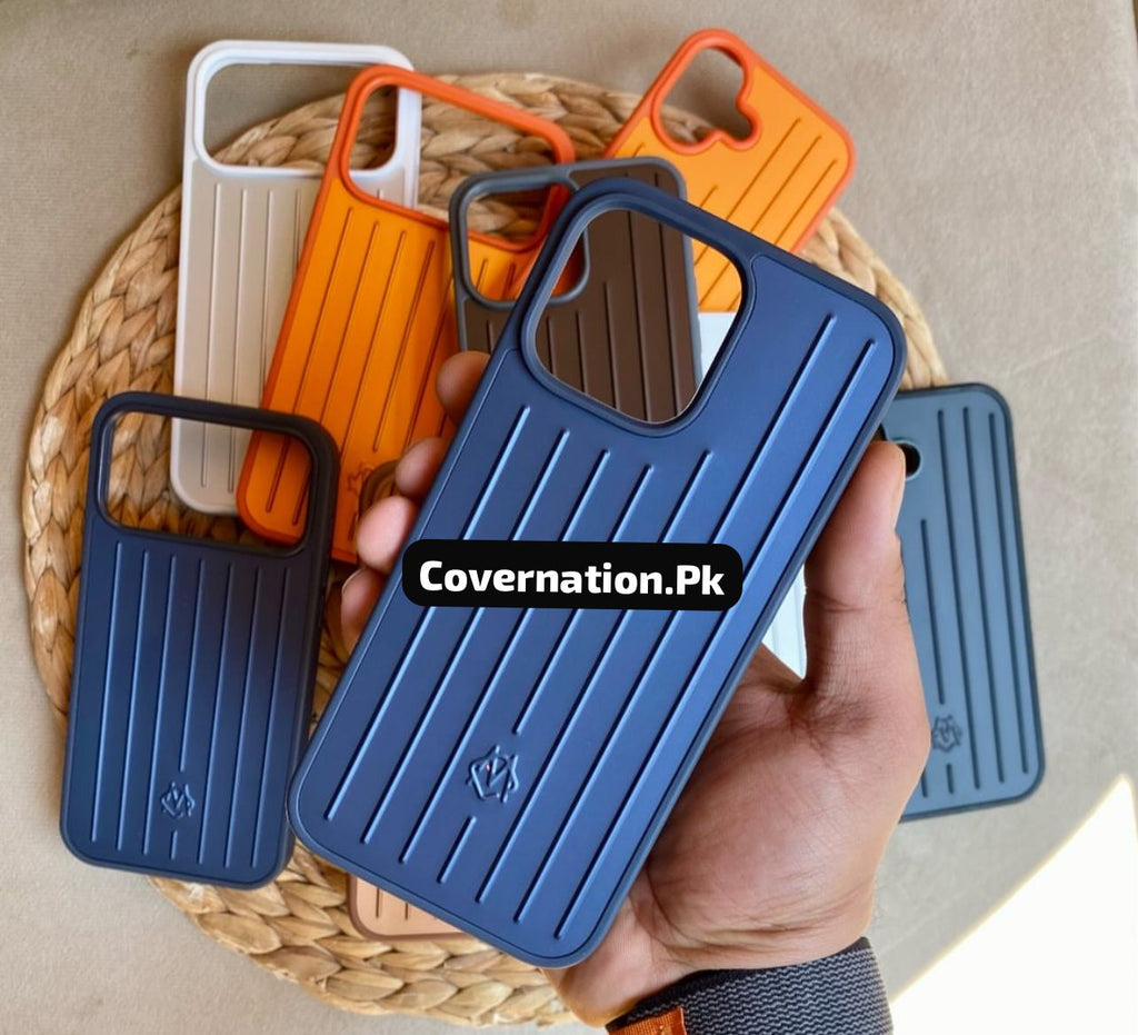 Rimowa Luxury iPhone Case | Premium Shockproof Phone Case | Soft Matte Finish