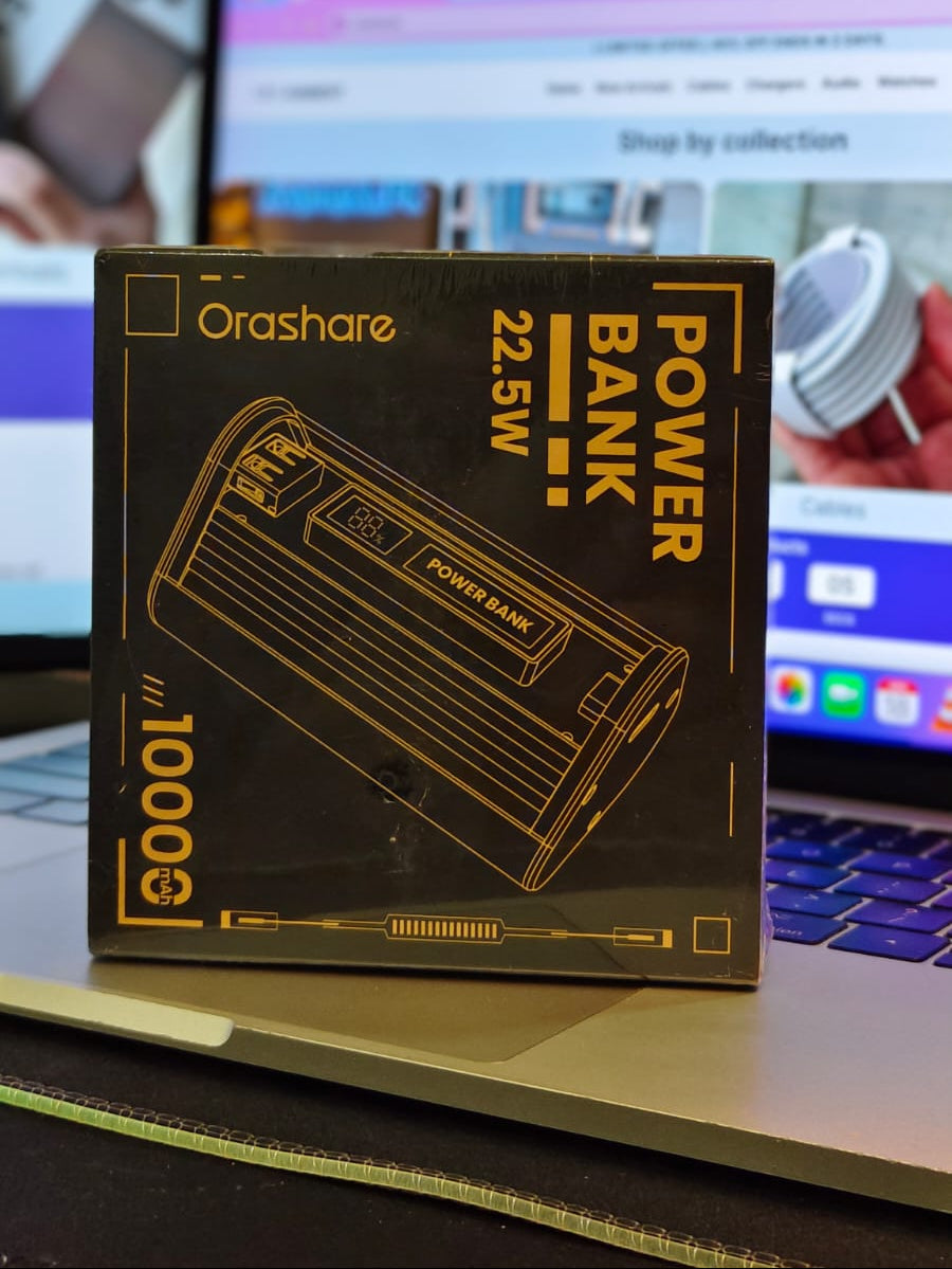 Orashare OT11 transparent mini 10000mAh power bank – product image