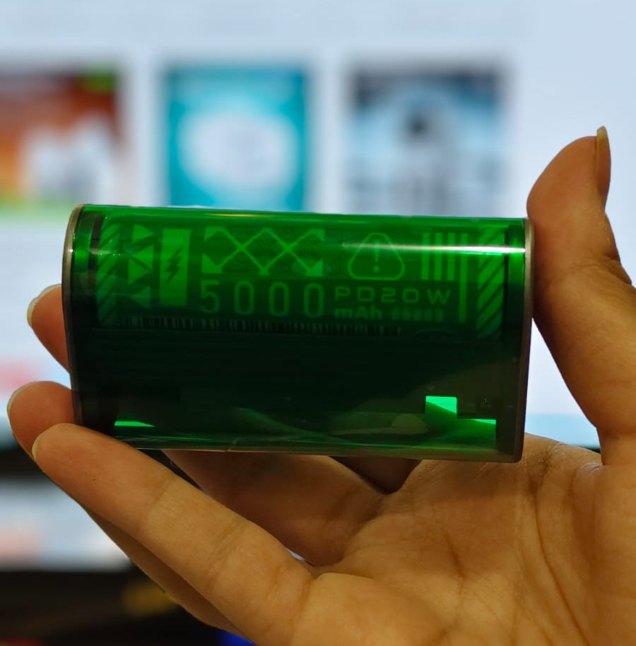 Orashare OT11 transparent mini 10000mAh power bank – product image