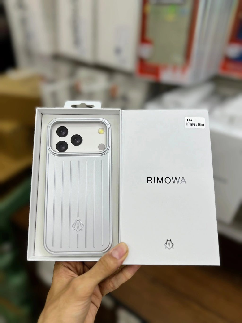 RIMOVA Premium Shockproof iPhone Case | Luxury Metal Design | iPhone 11–17 Series