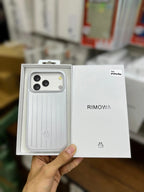 RIMOVA Premium Shockproof iPhone Case | Luxury Metal Design | iPhone 11–17 Series
