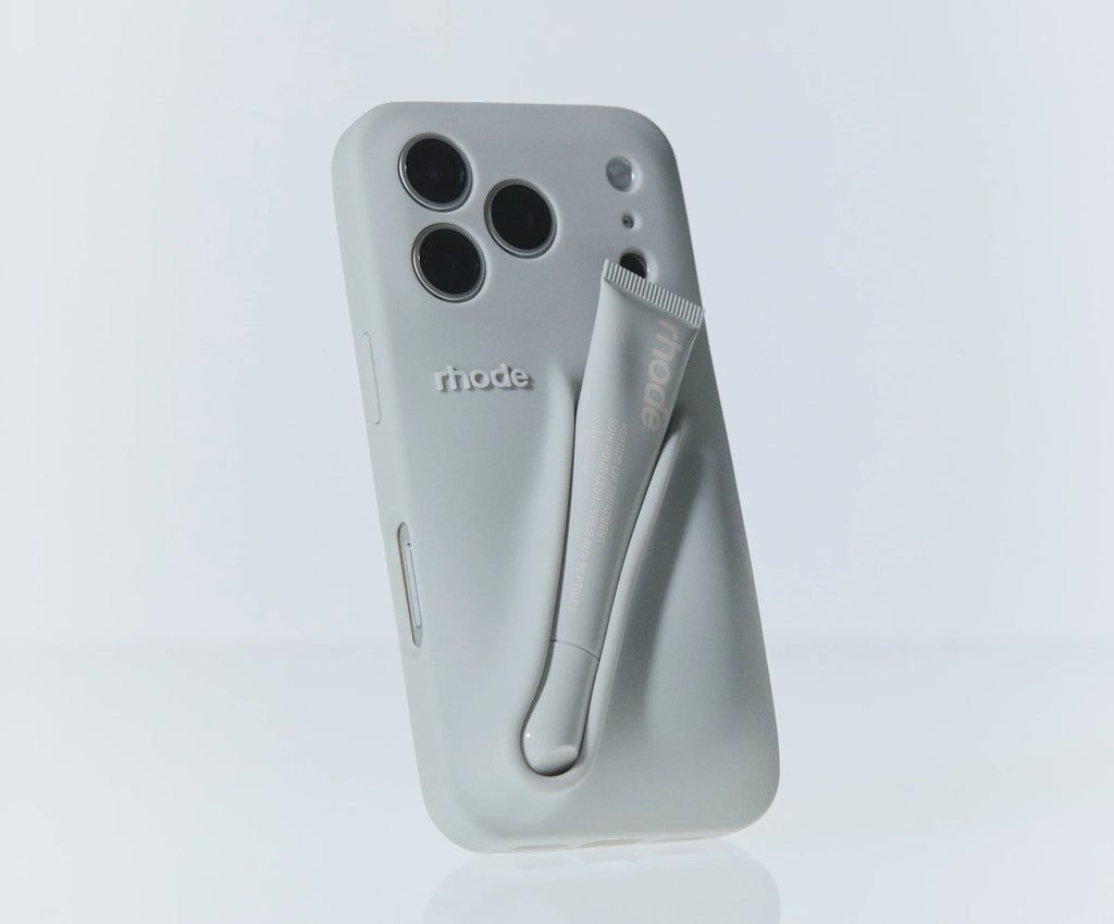 Rhode-Inspired Lip Case – Silicone Phone Case with Lip Balm Holder