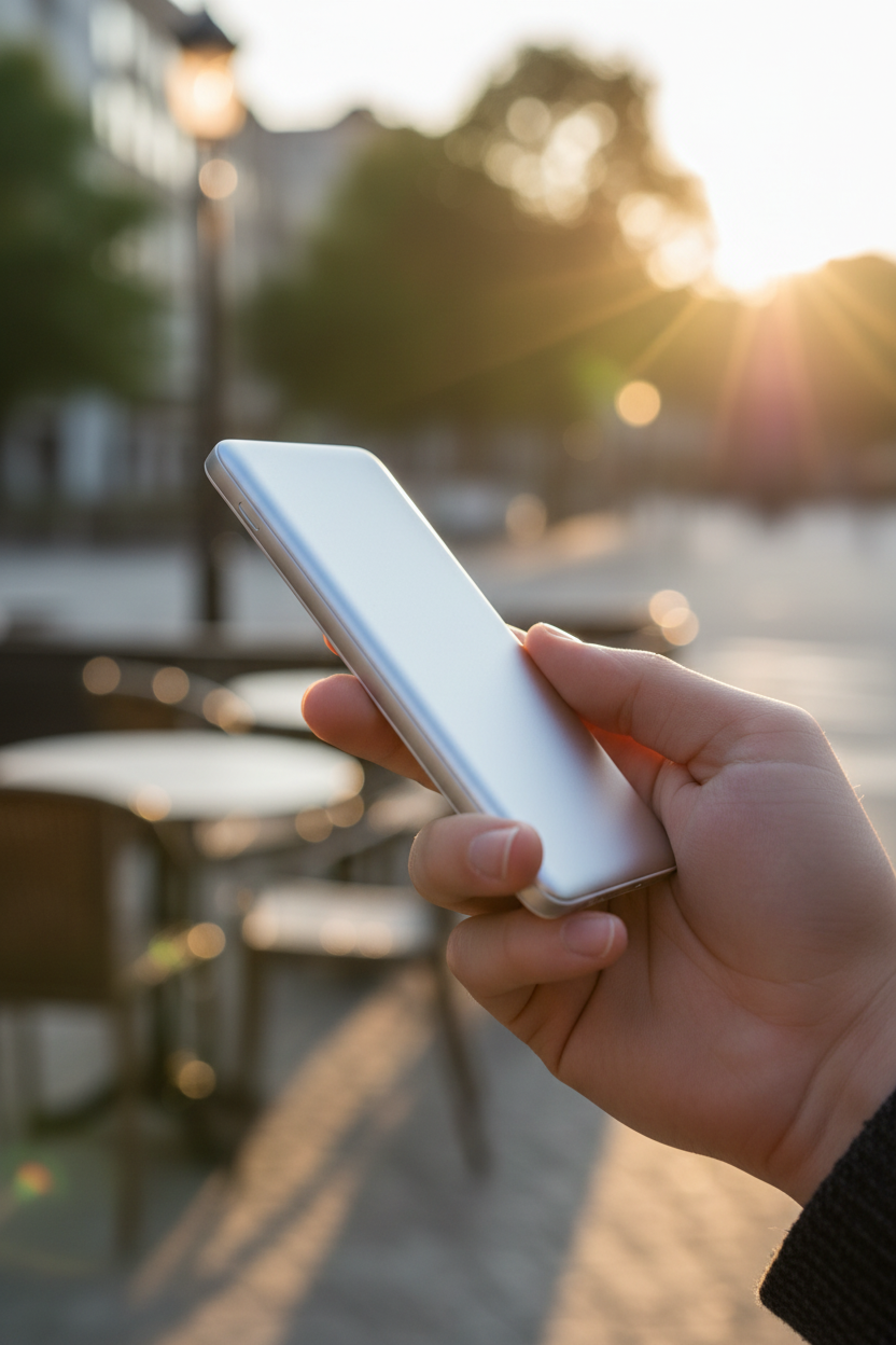 Slim Power Bank – Golden Hour